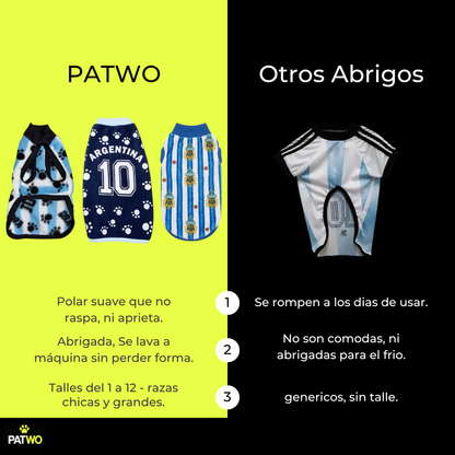 Ropa polar abrigo argentina para mascotas
