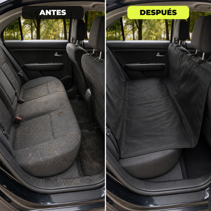 Funda Cubre Auto Perro — Basta de Pelos, Rasguños y Manchas en tu Asiento
