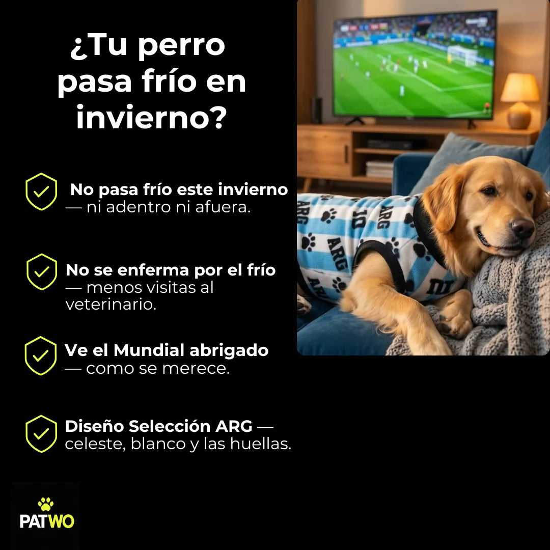 Ropa polar abrigo argentina para mascotas