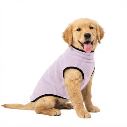 Ropa polar abrigo colores lisos para mascotas