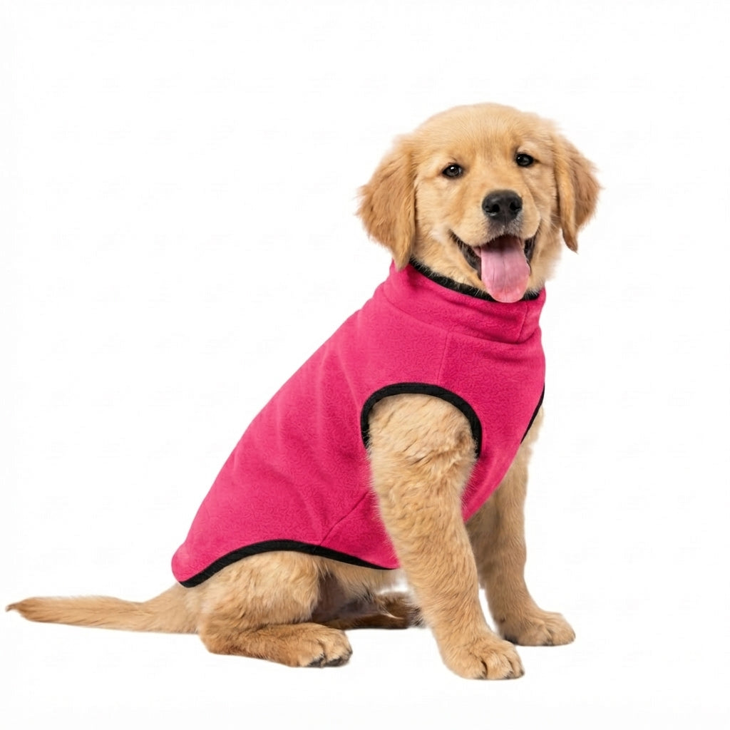 Ropa polar abrigo colores lisos para mascotas