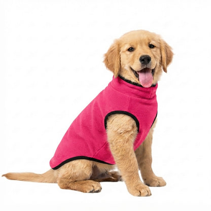 Ropa polar abrigo colores lisos para mascotas