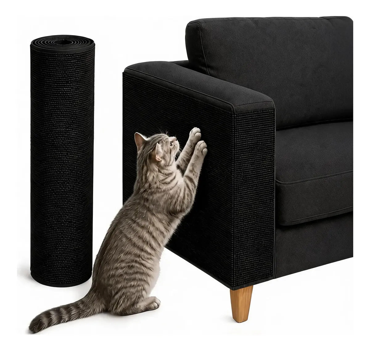 Rascador cubresillon antidesgarro para gato 100x40cm