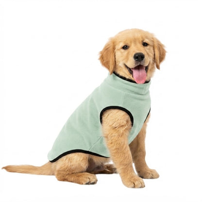 Ropa polar abrigo colores lisos para mascotas