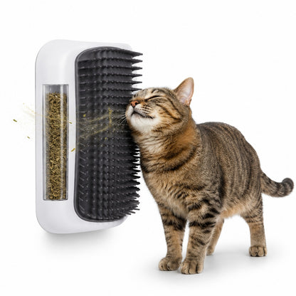 Rascador Gato Pared Autoadhesivo Con Hierba Gatera Atrayente
