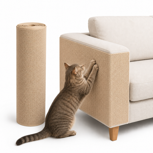 Rascador Autoadhesivo Premium Sillón Esquinero Gatos 200x40
