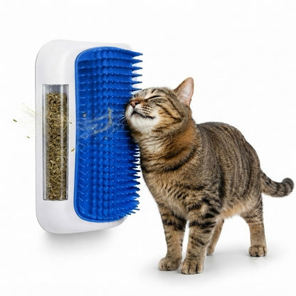 Rascador Gato Pared Autoadhesivo Con Hierba Gatera Atrayente